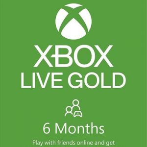 Xbox Live Gold 6 months Xbox Live Key GLOBAL [BUNDLE x2]